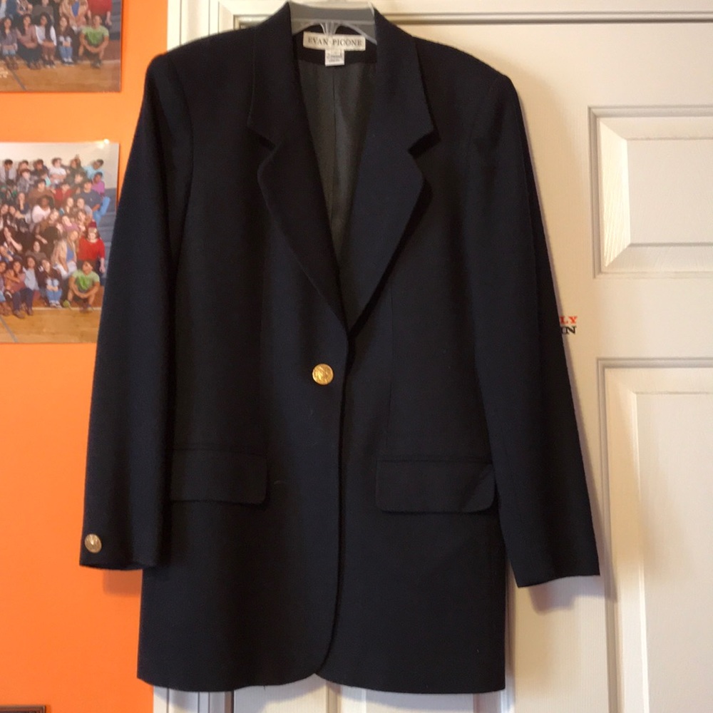 NAVY WOMENS BLAZER